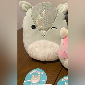 8” armadillo squishmallow